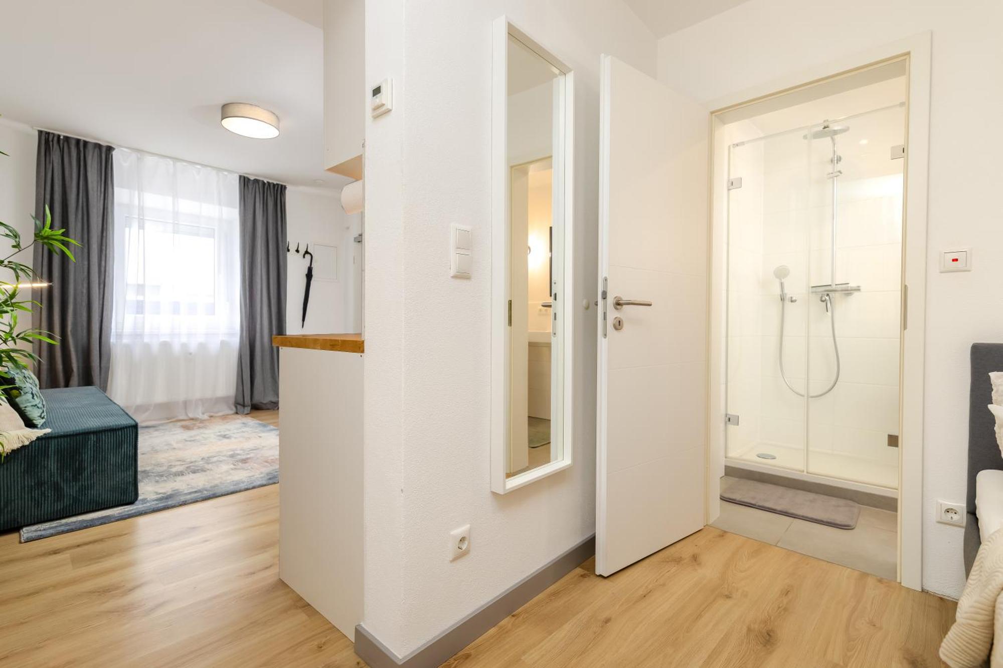 Modernes Apartment - Zentrale Lage - Kostenloses Parken Amberg Exterior photo